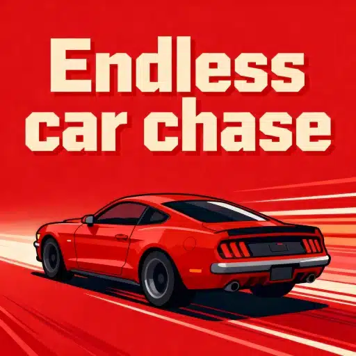 Endless car chase